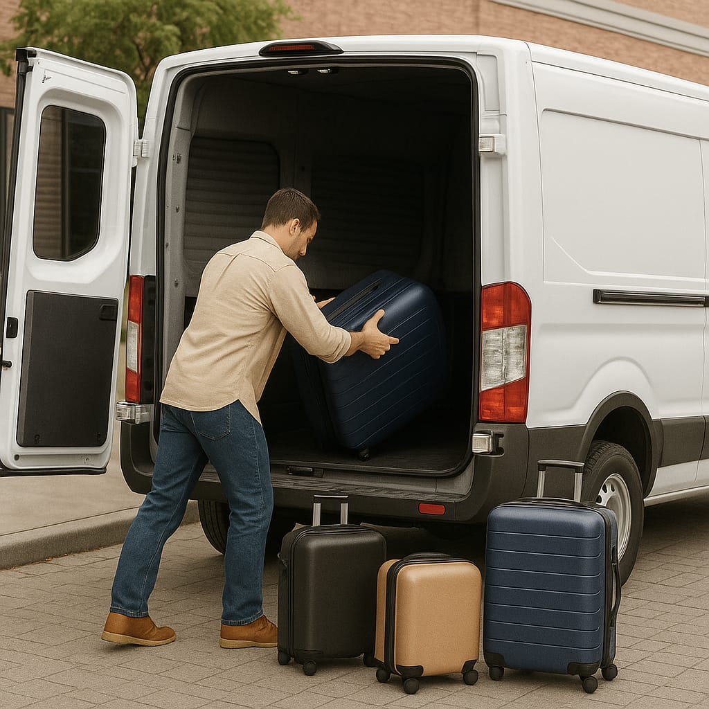 Man with a van Dubai - Boxes Delivery