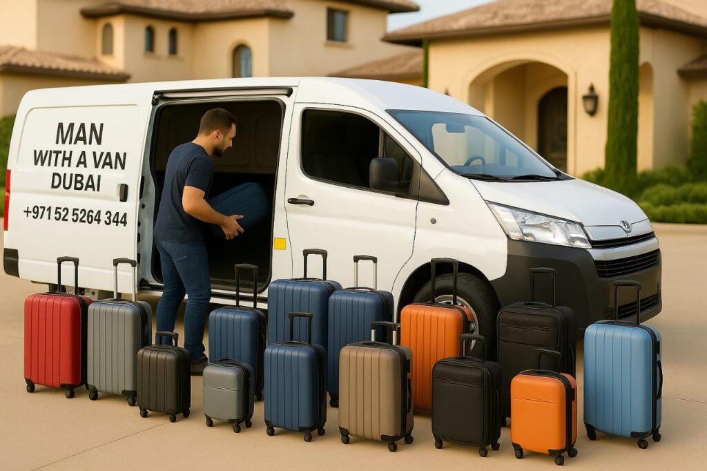Man with a van Dubai - Luggage delivery